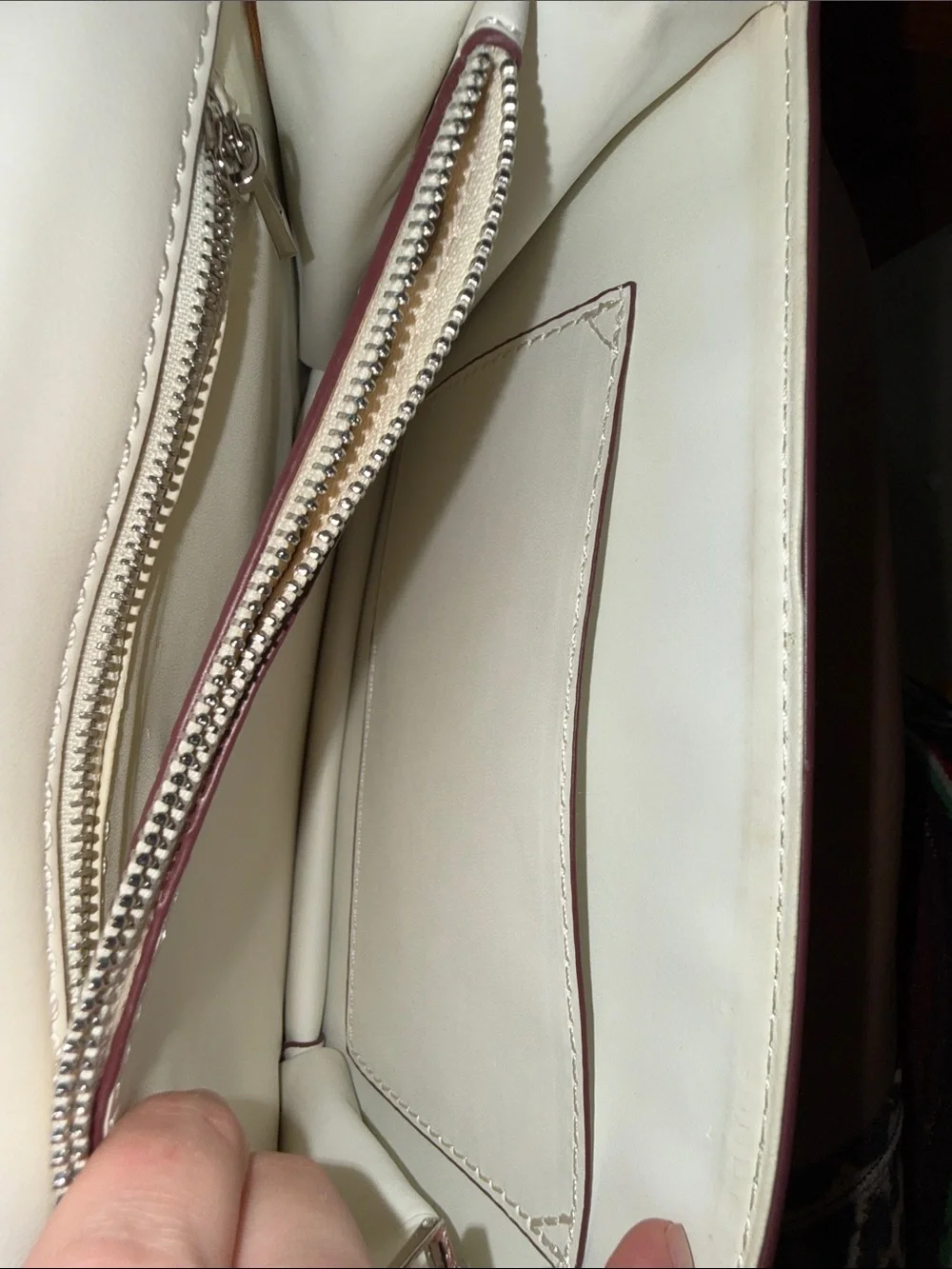 Fendi Kan - Floral Studded Leather Purse